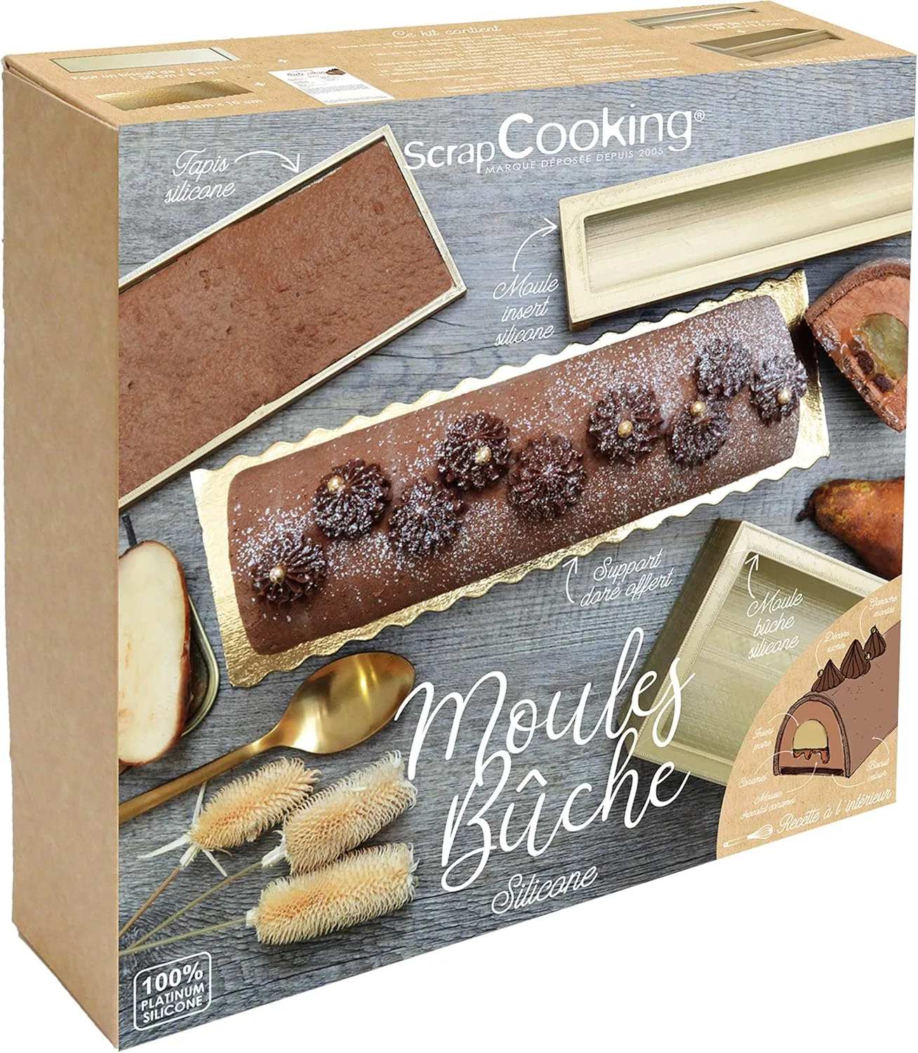 ScrapCooking Coffret Bûche de Noël