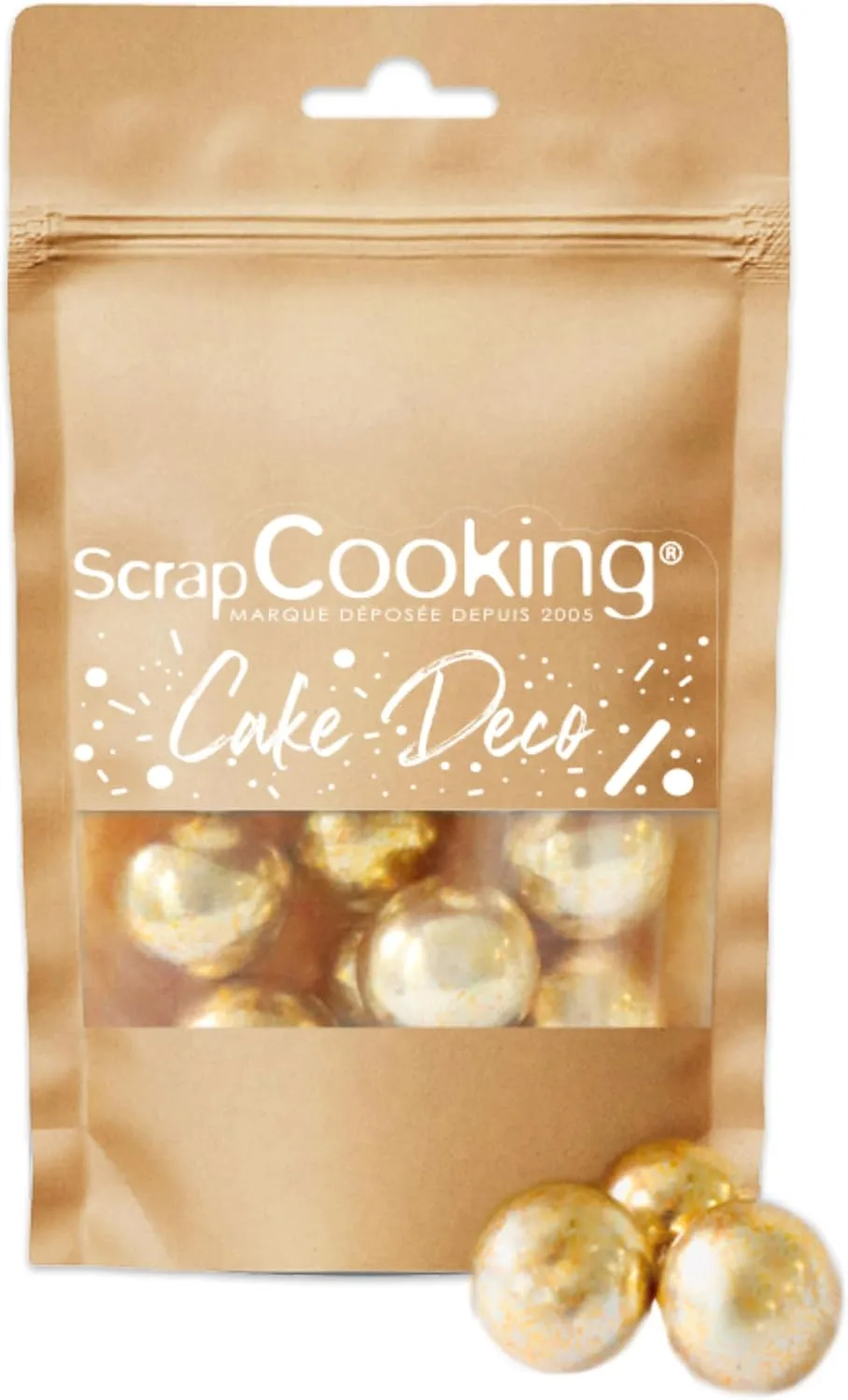 ScrapCooking Perles Dorées XXL