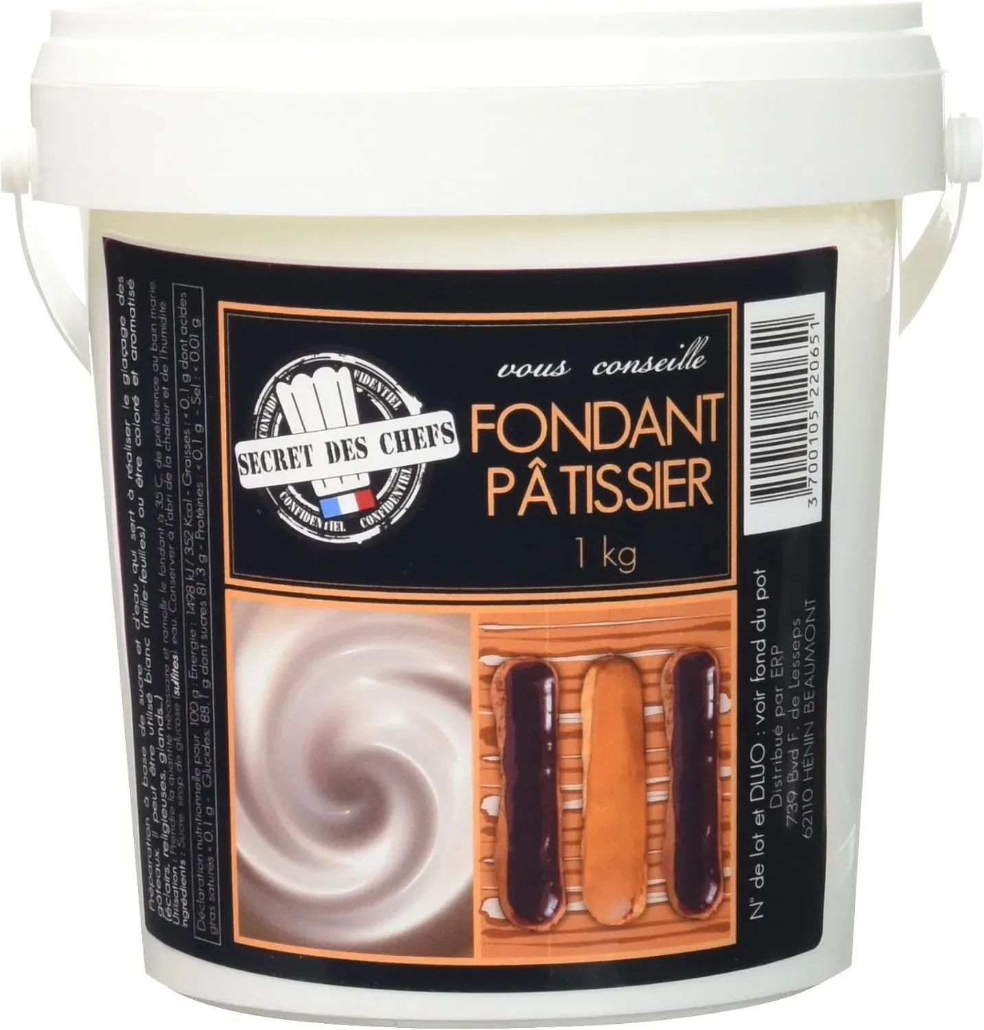 Secret des Chefs Fondant Pâtissier