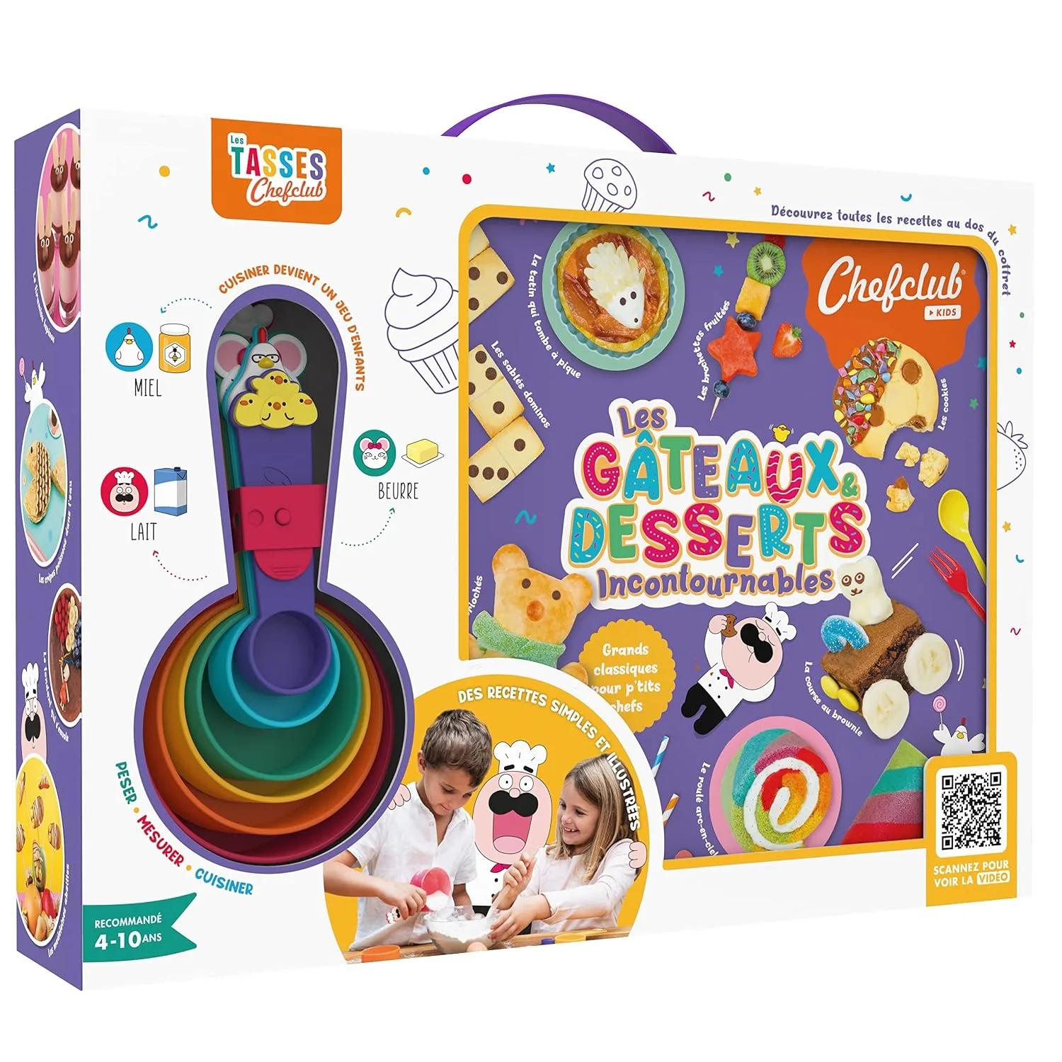 Coffret Les Gâteaux et desserts incontournables