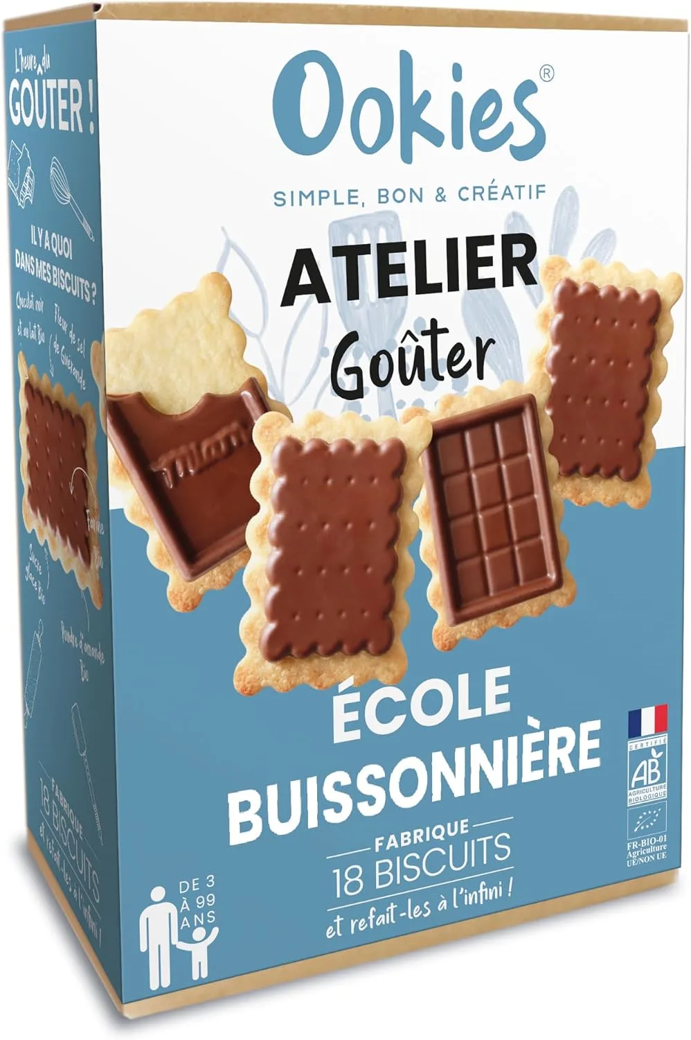 Ookies Box Pâtisserie L'Ecole Buissonnière